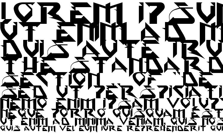 specimens Psytype font, sample Psytype font, an example of writing Psytype font, review Psytype font, preview Psytype font, Psytype font