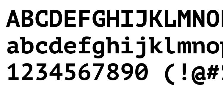 glyphs PT Mono Bold font, сharacters PT Mono Bold font, symbols PT Mono Bold font, character map PT Mono Bold font, preview PT Mono Bold font, abc PT Mono Bold font, PT Mono Bold font