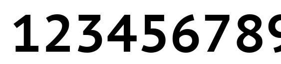 PT Mono Bold Font, Number Fonts