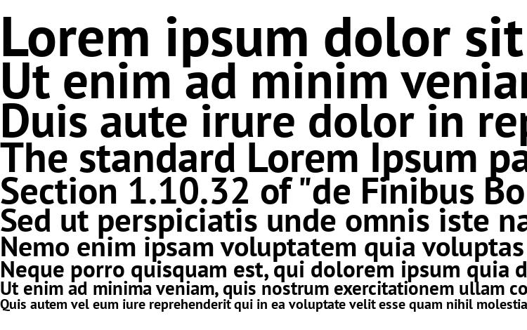 specimens PT Sans Bold font, sample PT Sans Bold font, an example of writing PT Sans Bold font, review PT Sans Bold font, preview PT Sans Bold font, PT Sans Bold font