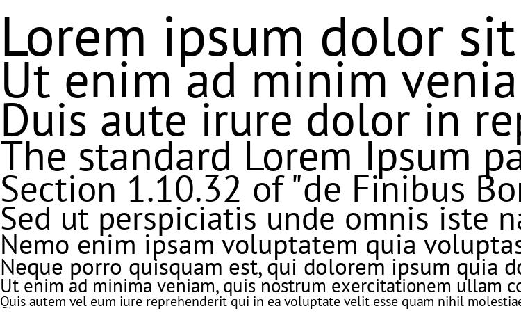 specimens PT Sans font, sample PT Sans font, an example of writing PT Sans font, review PT Sans font, preview PT Sans font, PT Sans font