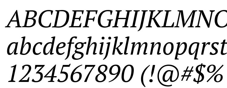 глифы шрифта PT Serif Italic, символы шрифта PT Serif Italic, символьная карта шрифта PT Serif Italic, предварительный просмотр шрифта PT Serif Italic, алфавит шрифта PT Serif Italic, шрифт PT Serif Italic