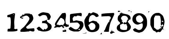 Puddleduck Font, Number Fonts