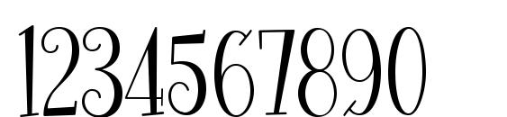 Pudelina Font, Number Fonts