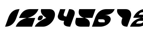 Puff Angel Italic Font, Number Fonts