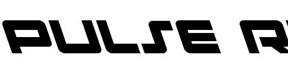 Pulse Rifle Leftalic font, free Pulse Rifle Leftalic font, preview Pulse Rifle Leftalic font