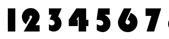 Pump Font, Number Fonts