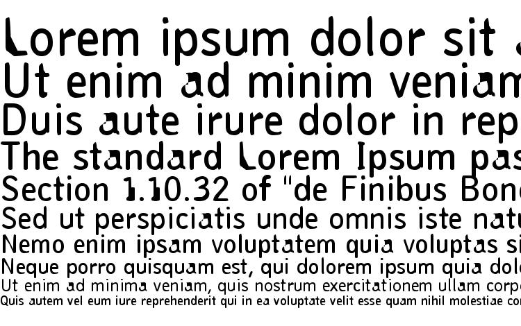 specimens Pungen font, sample Pungen font, an example of writing Pungen font, review Pungen font, preview Pungen font, Pungen font