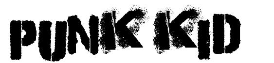 Punk Kid font, free Punk Kid font, preview Punk Kid font