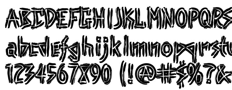 glyphs Punk font, сharacters Punk font, symbols Punk font, character map Punk font, preview Punk font, abc Punk font, Punk font