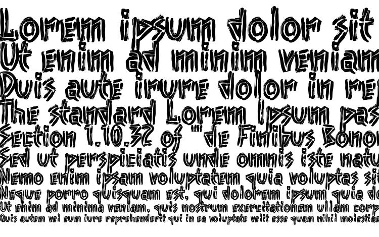 specimens Punk font, sample Punk font, an example of writing Punk font, review Punk font, preview Punk font, Punk font