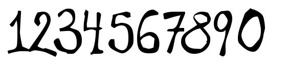 puppetFace Font, Number Fonts
