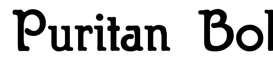 Puritan Bold font, free Puritan Bold font, preview Puritan Bold font