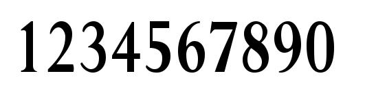 PurloinCondensed Bold Font, Number Fonts