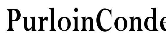 PurloinCondensed Bold font, free PurloinCondensed Bold font, preview PurloinCondensed Bold font