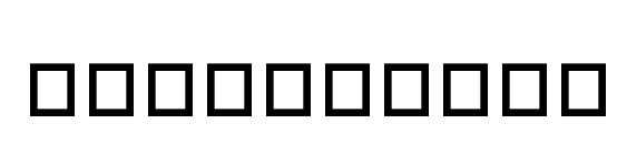 Pwthaimonospacedeg Font, Number Fonts