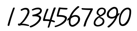 Pyunji R Font, Number Fonts