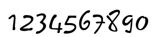 Pyxid Regular Font, Number Fonts