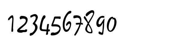 PyxidCondensed Regular Font, Number Fonts