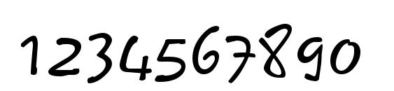 Pyxidium Regular Font, Number Fonts