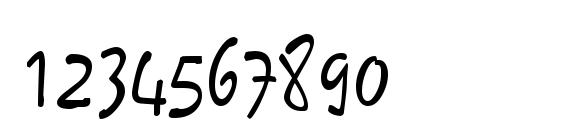 PyxidiumCondensed Regular Font, Number Fonts