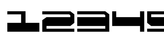 Qgear Font, Number Fonts