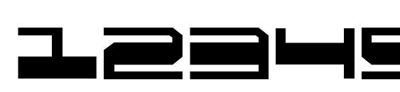 Qgear2 Font, Number Fonts