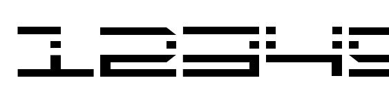 Qqv2 Font, Number Fonts