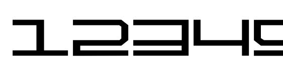 Qtech Font, Number Fonts