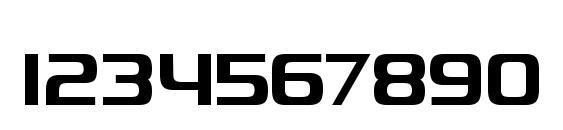 Quadapto Font, Number Fonts