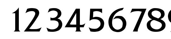 Quadrat Regular Font, Number Fonts