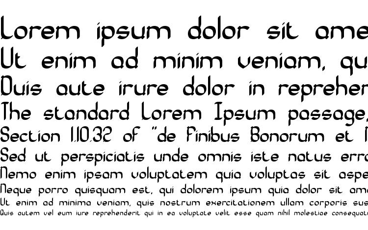 specimens Quadratic Cal BRK font, sample Quadratic Cal BRK font, an example of writing Quadratic Cal BRK font, review Quadratic Cal BRK font, preview Quadratic Cal BRK font, Quadratic Cal BRK font