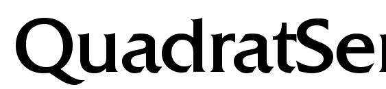 QuadratSerial Regular font, free QuadratSerial Regular font, preview QuadratSerial Regular font