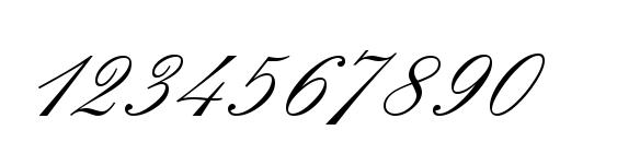 Quadrillescriptssk Font, Number Fonts