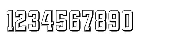 Quadrus LET Plain.1.0 Font, Number Fonts