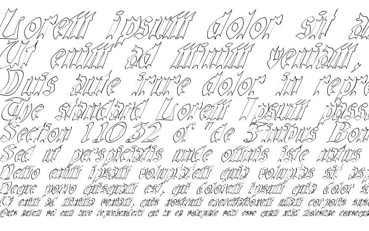 specimens QuaelGothicHollowItalics font, sample QuaelGothicHollowItalics font, an example of writing QuaelGothicHollowItalics font, review QuaelGothicHollowItalics font, preview QuaelGothicHollowItalics font, QuaelGothicHollowItalics font