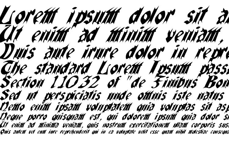 specimens QuaelGothicItalics font, sample QuaelGothicItalics font, an example of writing QuaelGothicItalics font, review QuaelGothicItalics font, preview QuaelGothicItalics font, QuaelGothicItalics font