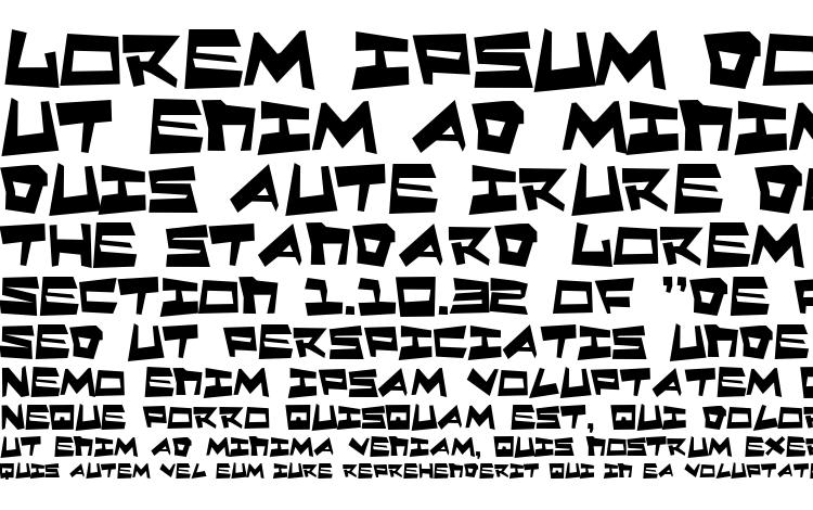 specimens Quake & Shake Max font, sample Quake & Shake Max font, an example of writing Quake & Shake Max font, review Quake & Shake Max font, preview Quake & Shake Max font, Quake & Shake Max font