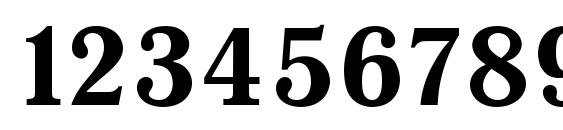 QuantAntiqua Bold Font, Number Fonts