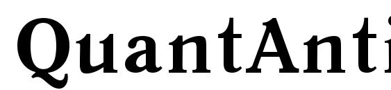 QuantAntiqua Bold font, free QuantAntiqua Bold font, preview QuantAntiqua Bold font