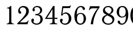 QuantAntiqua Font, Number Fonts