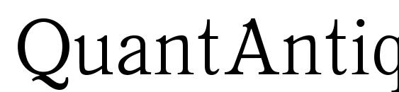 QuantAntiqua font, free QuantAntiqua font, preview QuantAntiqua font