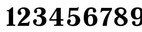 QuantAntiquaC Bold Font, Number Fonts