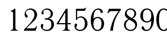 QuantAntiquaC Font, Number Fonts