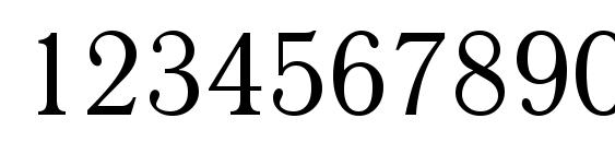 QuantAntiquaCTT Font, Number Fonts