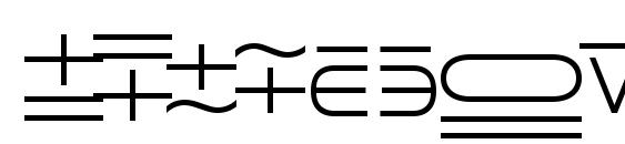 Quantapionessk regular Font, Number Fonts