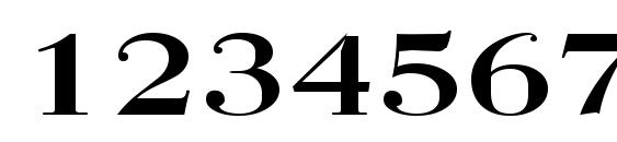 Quantas Broad Bold Font, Number Fonts