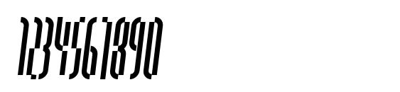 QuasariaLL Oblique Font, Number Fonts