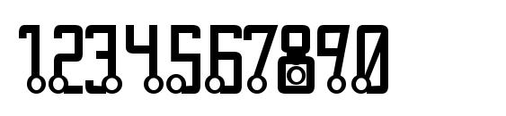 Quasidip Font, Number Fonts