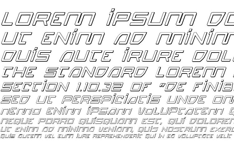 specimens Quasitron 3D Italic font, sample Quasitron 3D Italic font, an example of writing Quasitron 3D Italic font, review Quasitron 3D Italic font, preview Quasitron 3D Italic font, Quasitron 3D Italic font